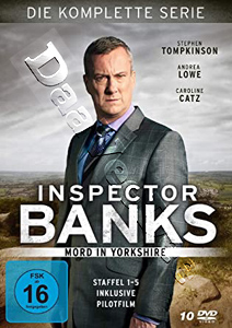 Inspector Banks |Complete Seasons 1-5 | DCI Banks  | Inspector Banks - Seasons One, Two, Three & Four  DVD